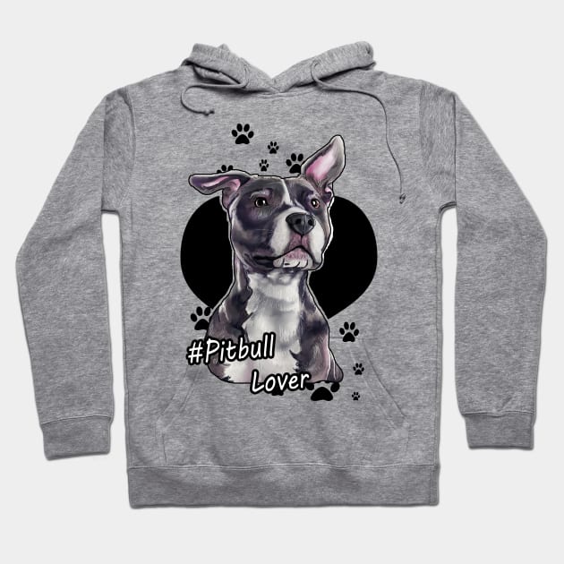 Pitbull Lover Hoodie by GhostFox_Designs